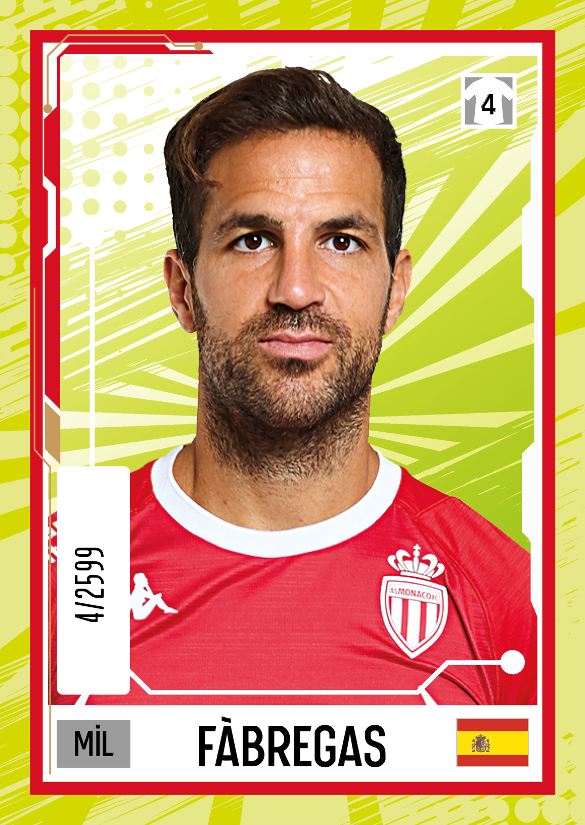 Arsenal spotlight card