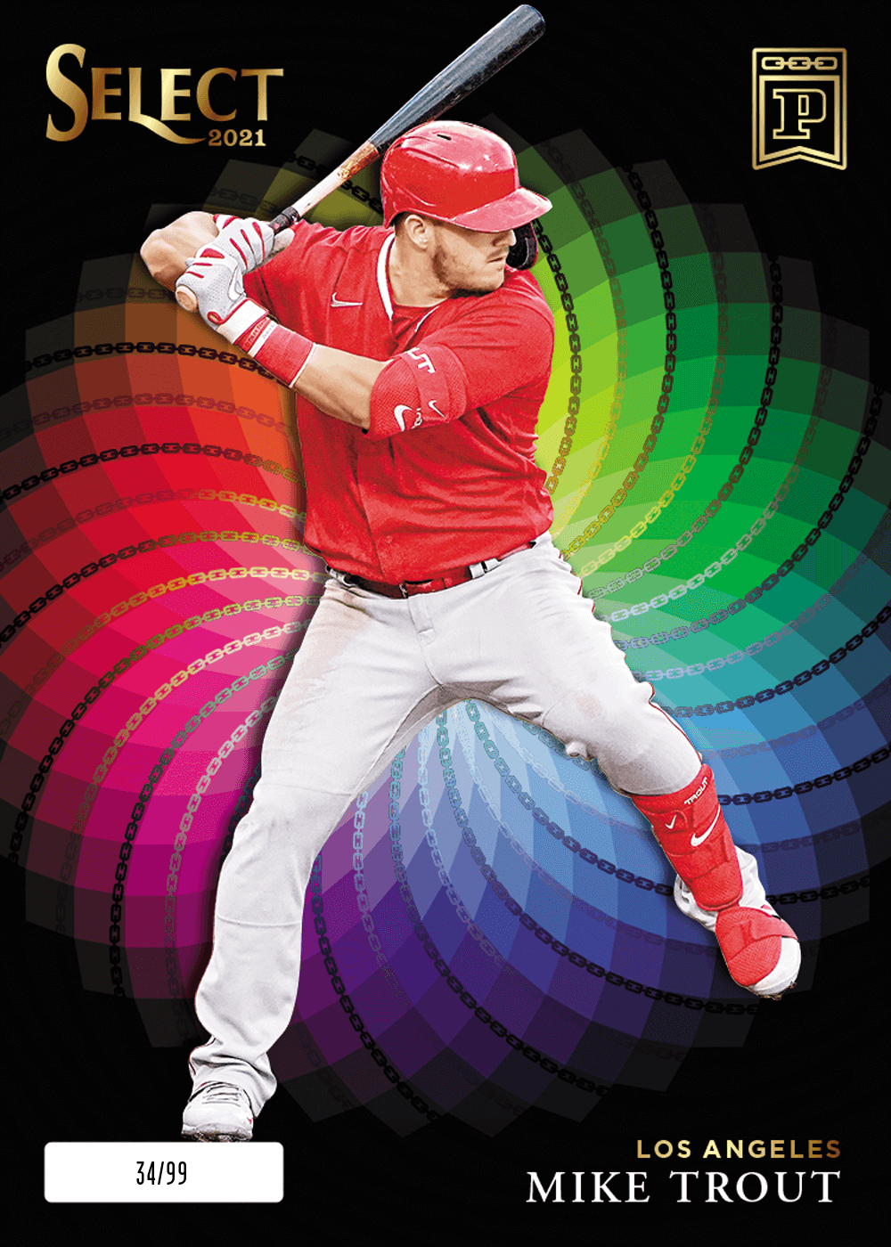 Color Wheel Card Set For 2021 Panini Select Baseball - 250 Cards