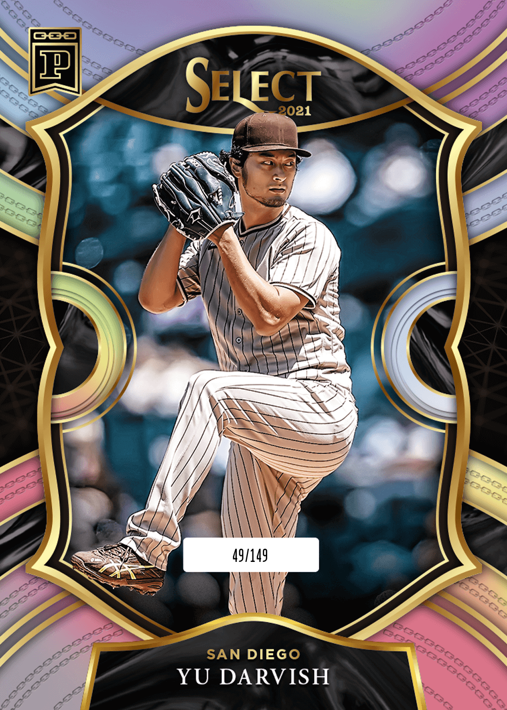 Shop Yu Darvish 2021 Select Base Silver NFT Digital Trading Cards | Pa
