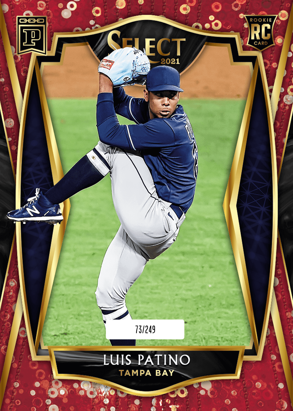 Shop Luis Patino 2021 Select Premier Red Disco NFT Digital Trading Cards |  Panini America