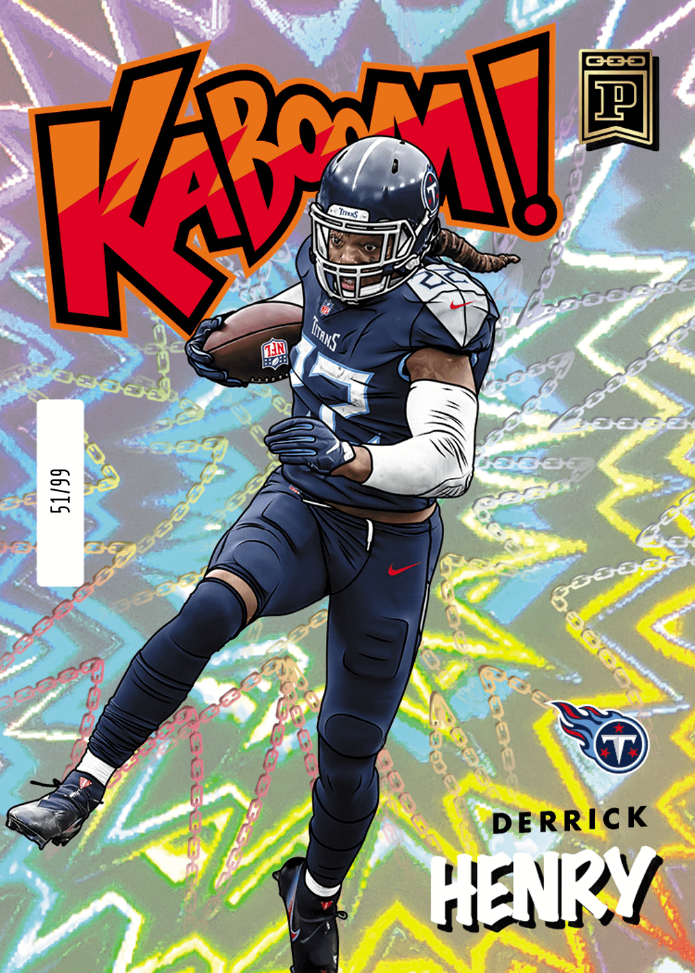 Shop Derrick Henry 21 NFL Prizm NFT Digital Trading Cards | Panini America