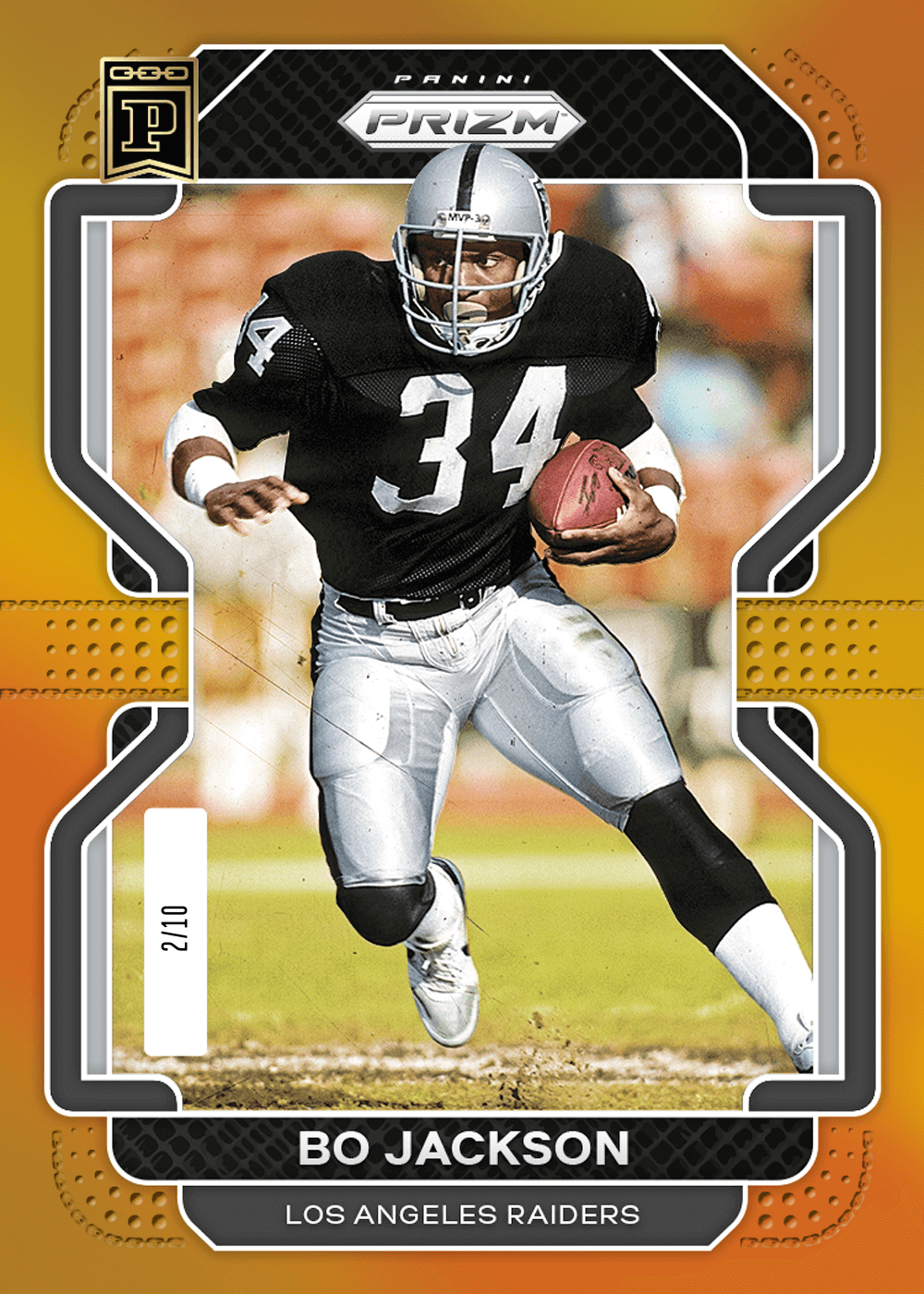 Shop Bo Jackson 21 NFL Prizm NFT Digital Trading Cards | Panini America