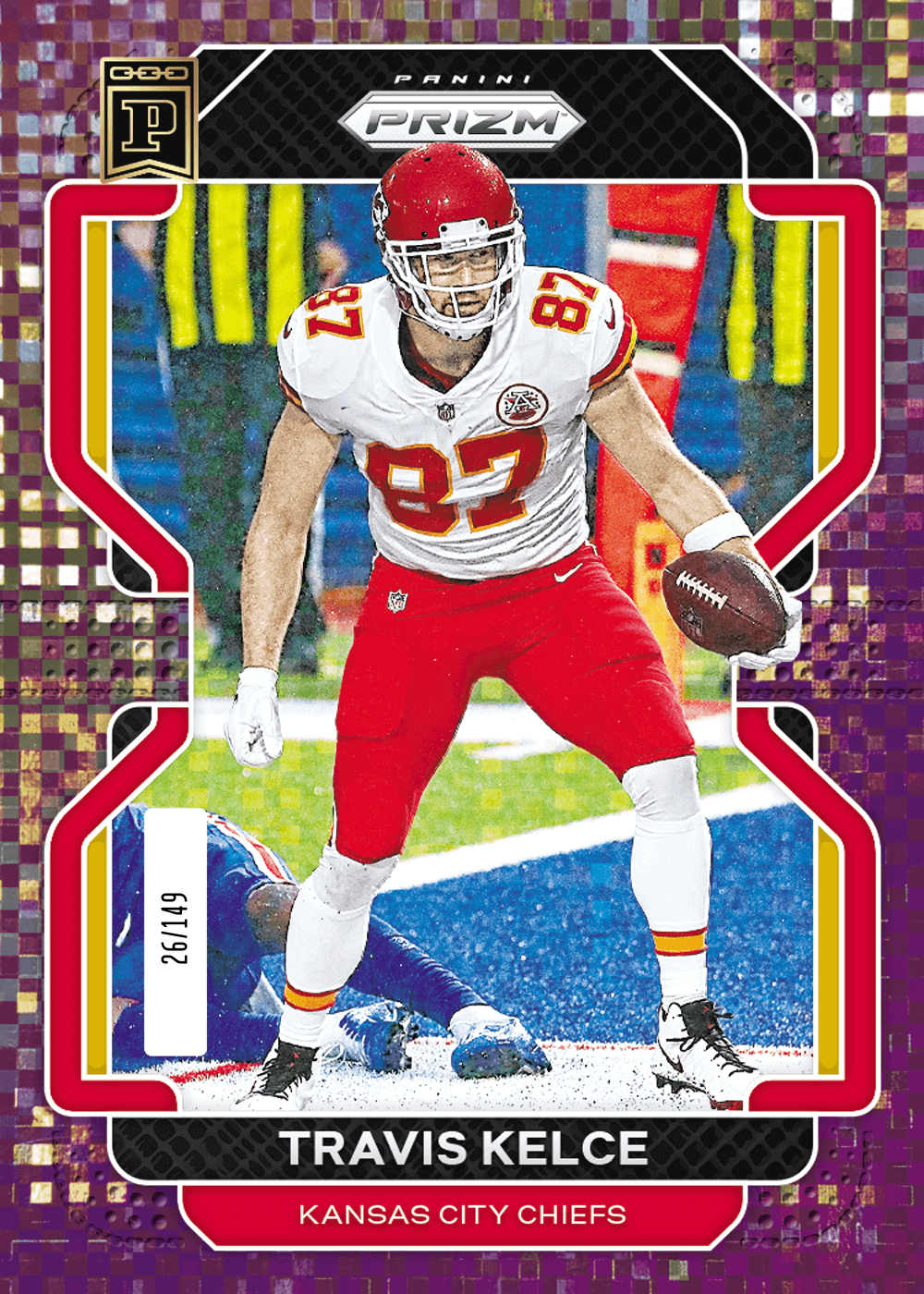 Shop Travis Kelce 21 NFL Prizm NFT Digital Trading Cards | Panini America