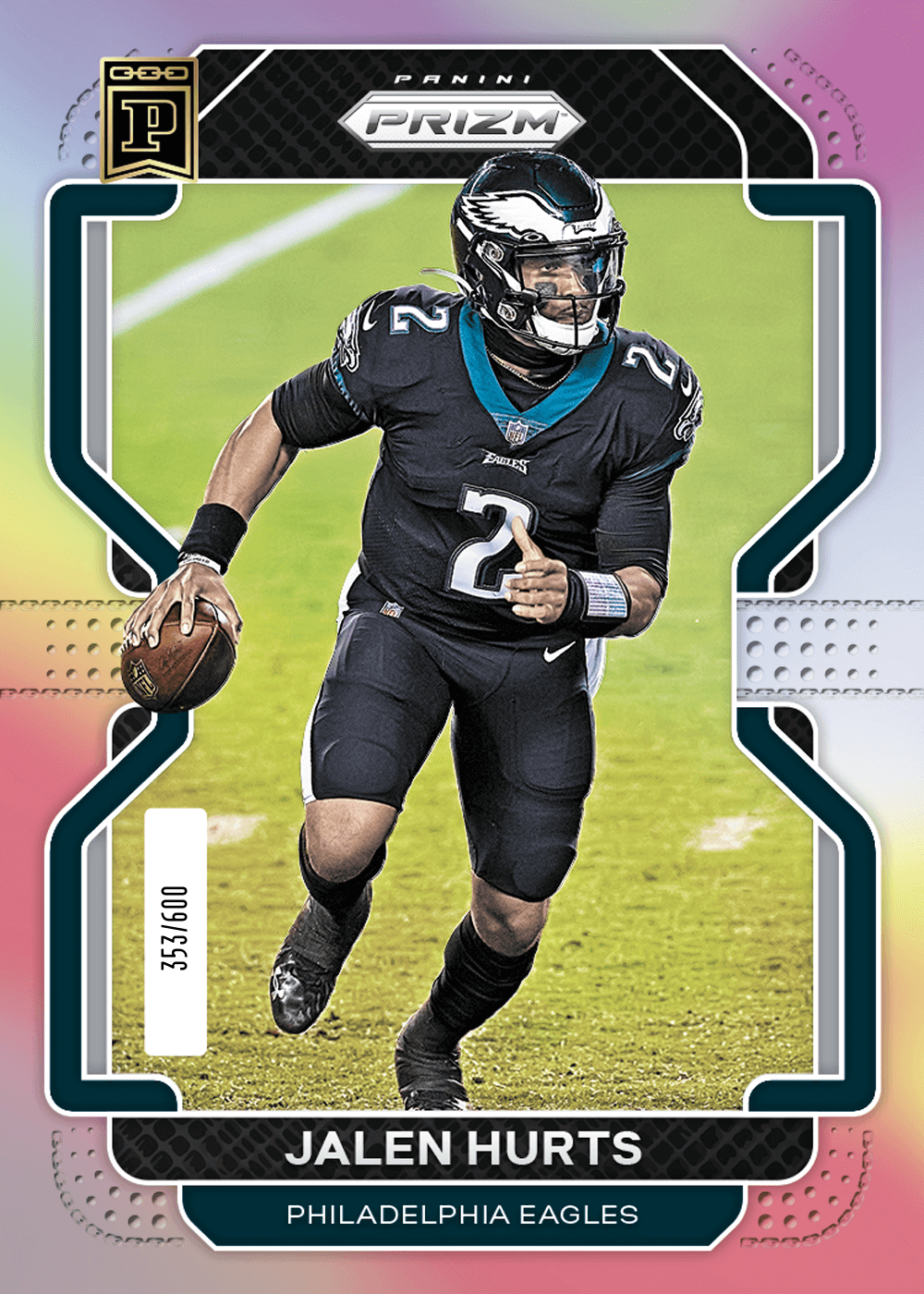 Shop Jalen Hurts 21 NFL Prizm NFT Digital Trading Cards