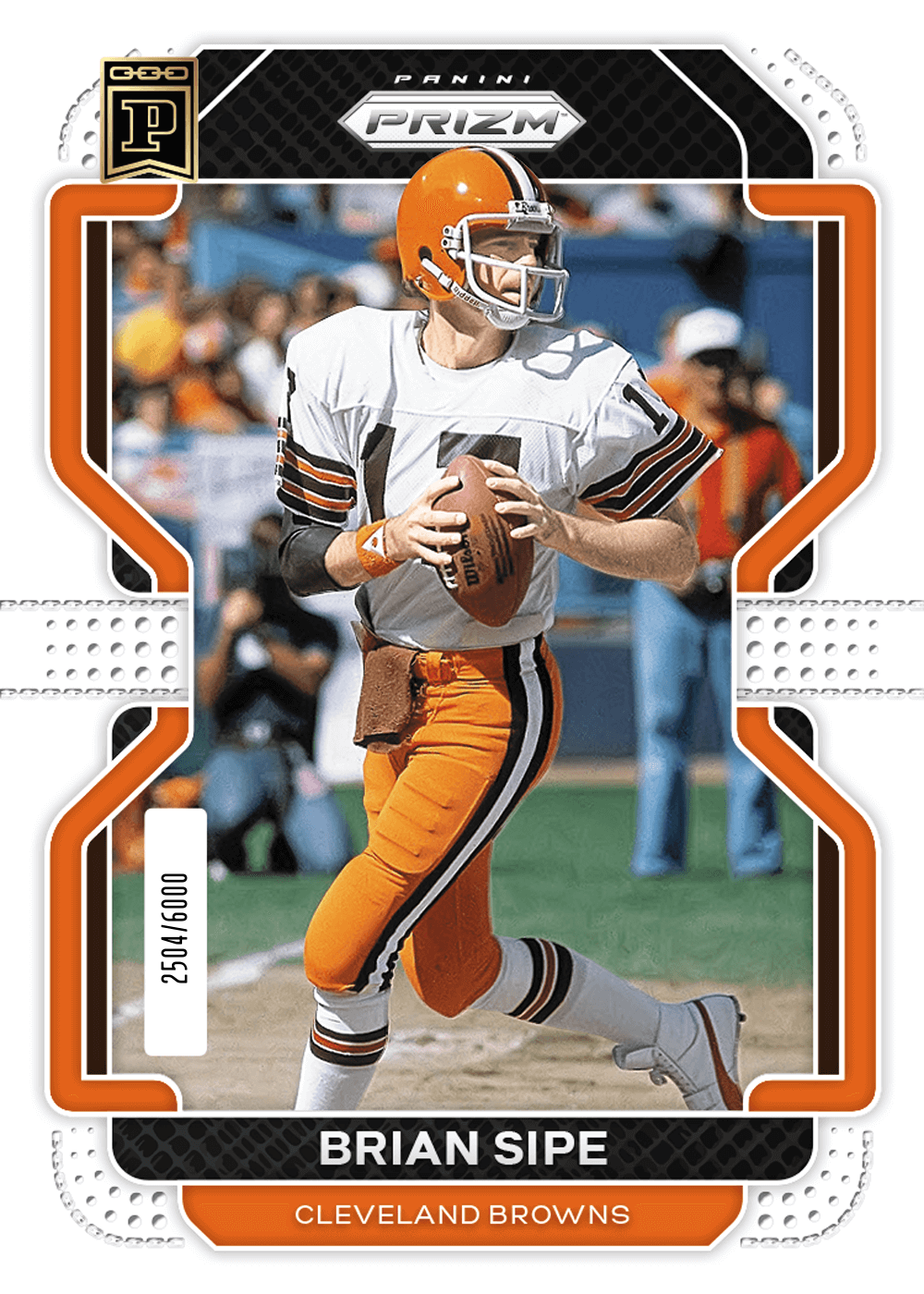 Shop Brian Sipe 21 NFL Prizm NFT Digital Trading Cards