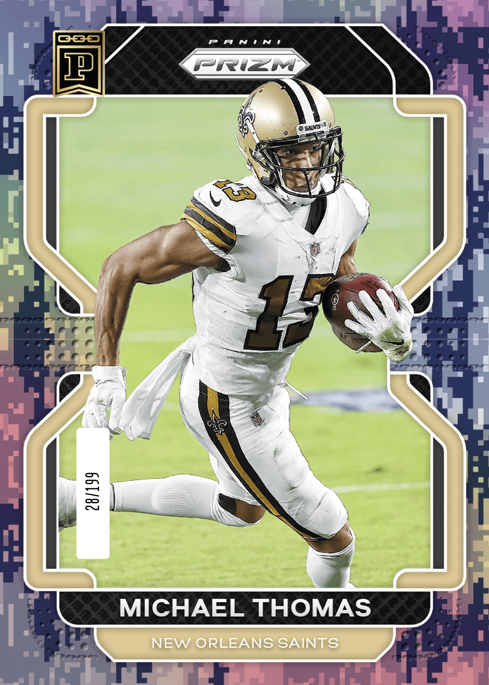 Shop Michael Thomas 21 NFL Prizm NFT Digital Trading Cards
