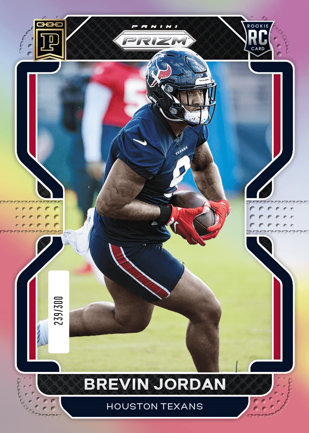 Shop Brevin Jordan 21 NFL Prizm NFT Digital Trading Cards | Panini America