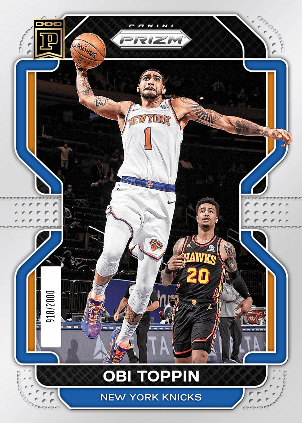 Shop Obi Toppin 21-22 NBA Prizm NFT Digital Trading Cards | Panini 
