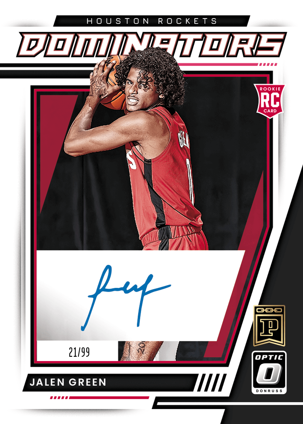 Shop Jalen Green 21-22 NBA Donruss Optic Rookie Dominators Signatures NFT  Digital Trading Cards | Panini America