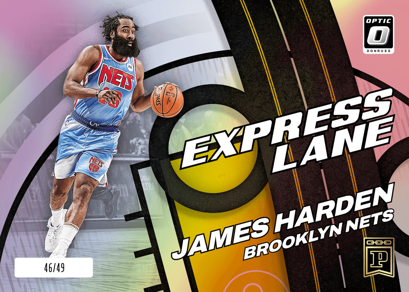 Shop James Harden 21 22 NBA Donruss Optic Express Lane Holo NFT