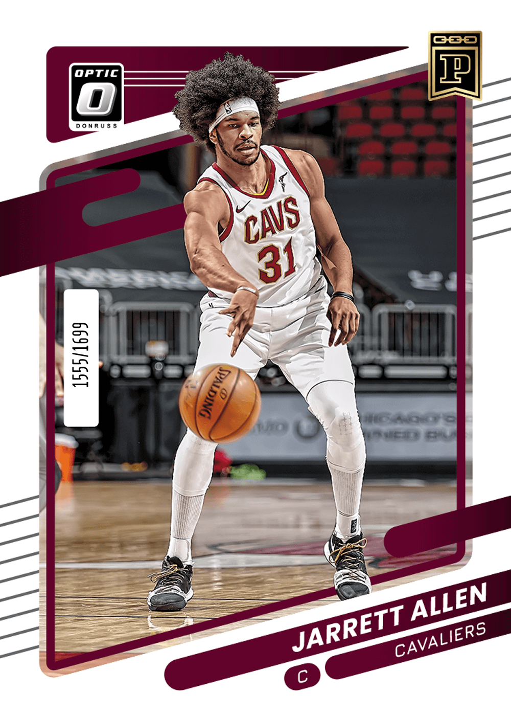 Shop Jarrett Allen 21-22 NBA Donruss Optic Base NFT Digital 