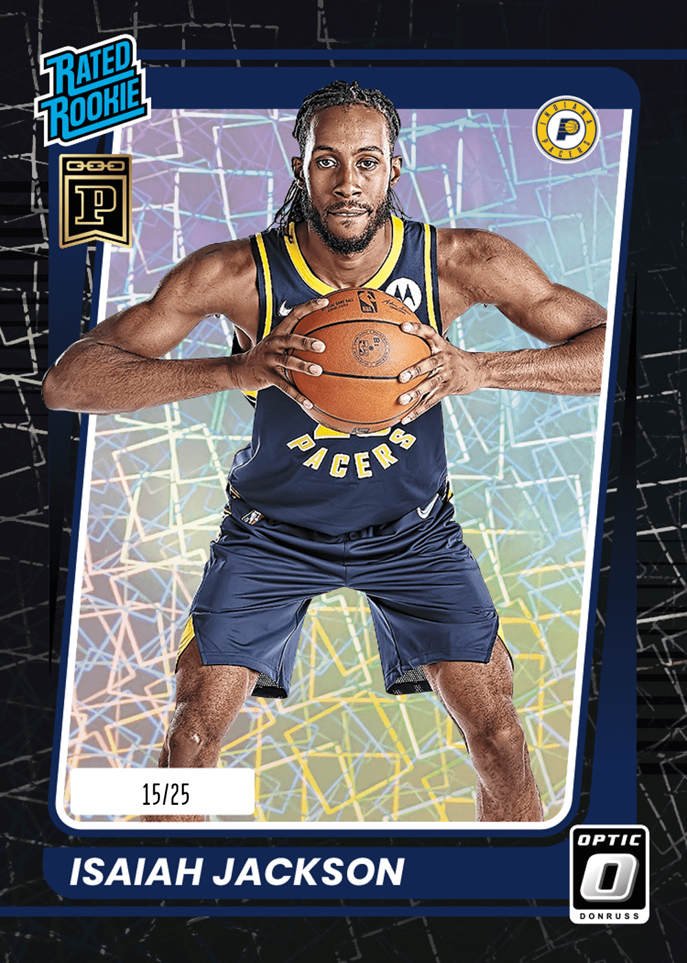 Shop Isaiah Jackson 21-22 NBA Donruss Optic Base Rated Rookies Black  Velocity NFT Digital Trading Cards | Panini America