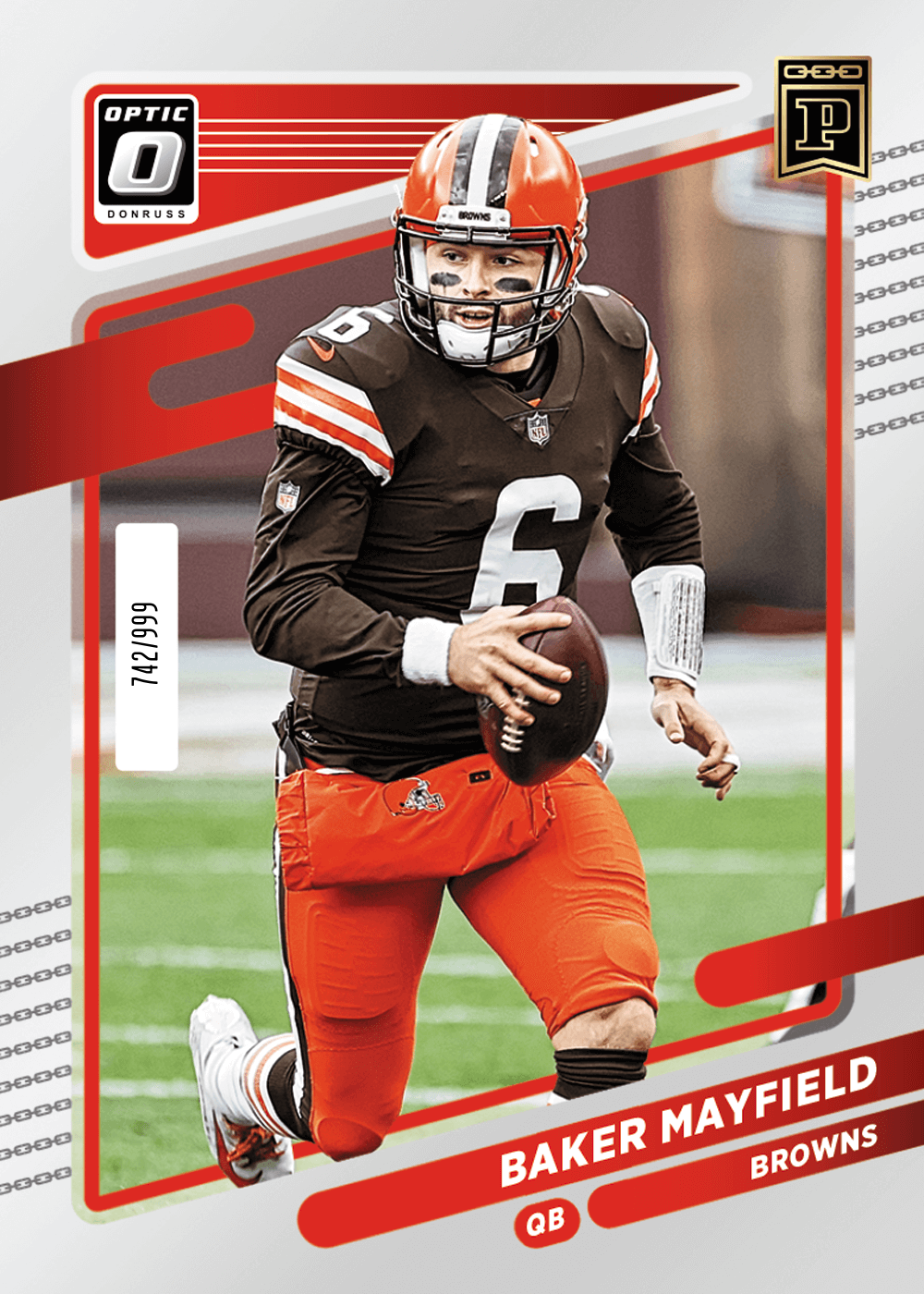 Shop Baker Mayfield 2021 NFL Donruss Optic NFT Digital Trading Cards |  Panini America