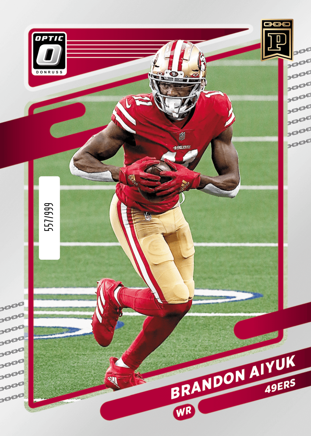 Shop Brandon Aiyuk 2021 NFL Donruss Optic NFT Digital Trading Cards |  Panini America