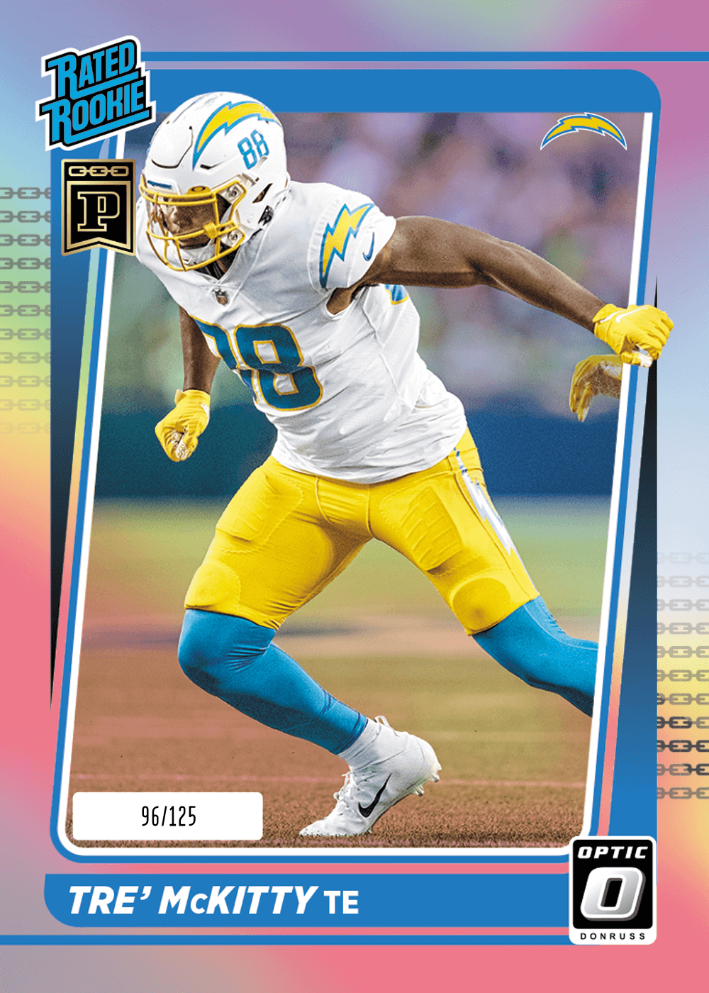 Shop Tre' McKitty 2021 NFL Donruss Optic NFT Digital Trading Cards