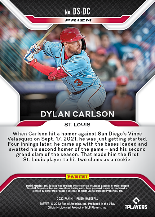  2021 Panini Prizm #138 Dylan Carlson St. Louis