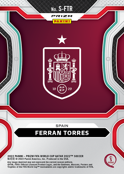 Ferran Torres 2022 Panini NFT Prizm FIFA World Cup Soccer Digital Trading  Card | Panini America