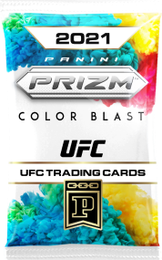 image of 2021 NFT UFC Prizm Color Blast Insert Pack