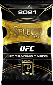 image of 2021 NFT UFC Select Base Gold Parallel Pack