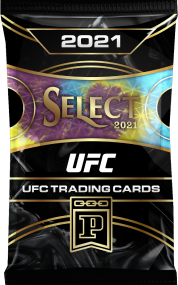 image of 2021 NFT UFC Select Base Tie-Dye Parallel Pack