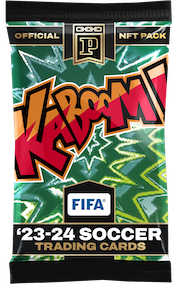image of 2023-24 Panini NFT Donruss Soccer David Beckham Kaboom Packs