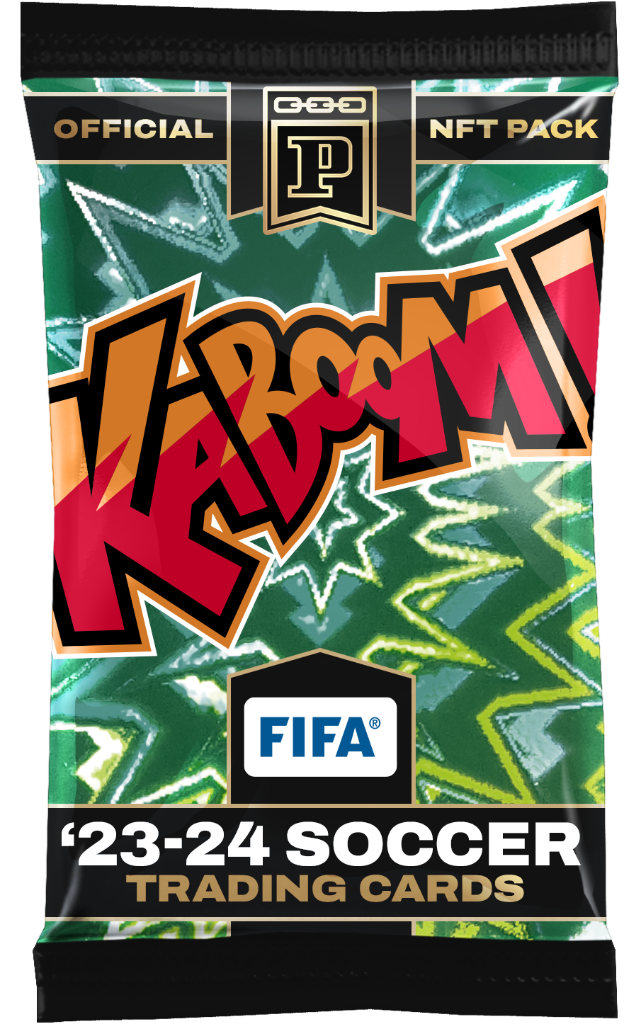 image of 2023-24 Panini NFT Donruss Soccer Bukayo Saka Kaboom Packs