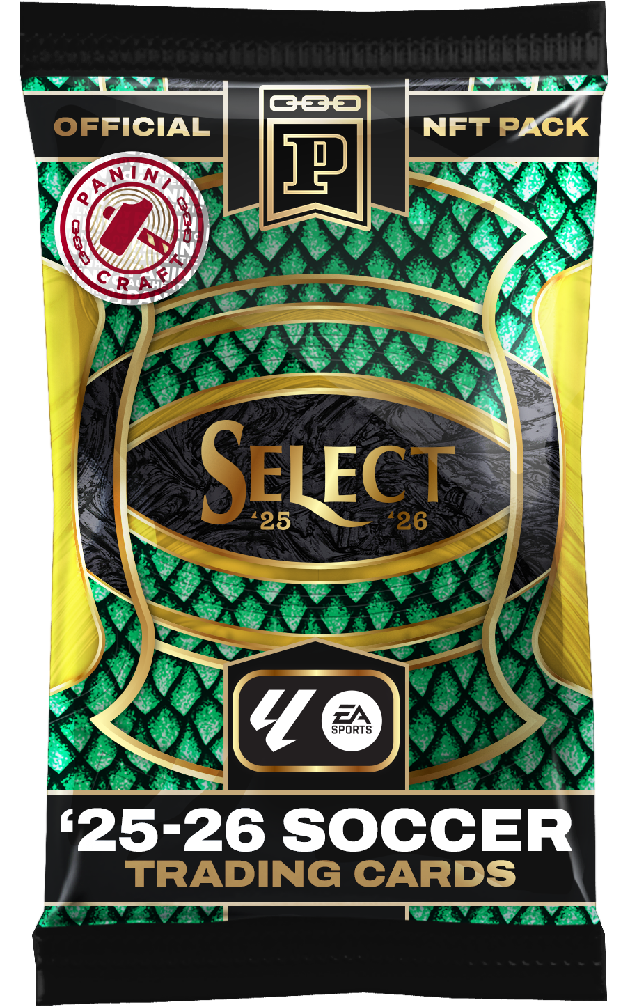 image of 2025-26 Panini NFT Select LaLiga Dragon Scale Soccer Packs