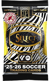 image of 2025-26 Panini NFT Select LaLiga Zebra Soccer Packs