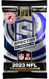 image of 2023 Panini NFT NFL Spectra Jaxon Smith-Njigba Kaboom Vertical Packs