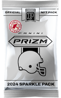 image of 2024 Panini NFT Prizm Football Sparkles Packs
