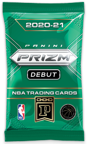 image of 2020-21 Panini NFT Blockchain Prizm NBA Green Ice Packs