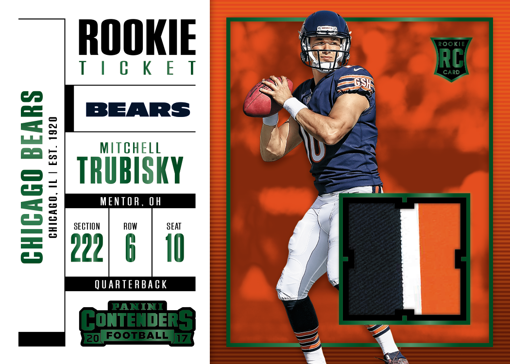 Product thumbnail image 7 of 1st Off The Line 2017 Panini Contenders Football Trading Cards
