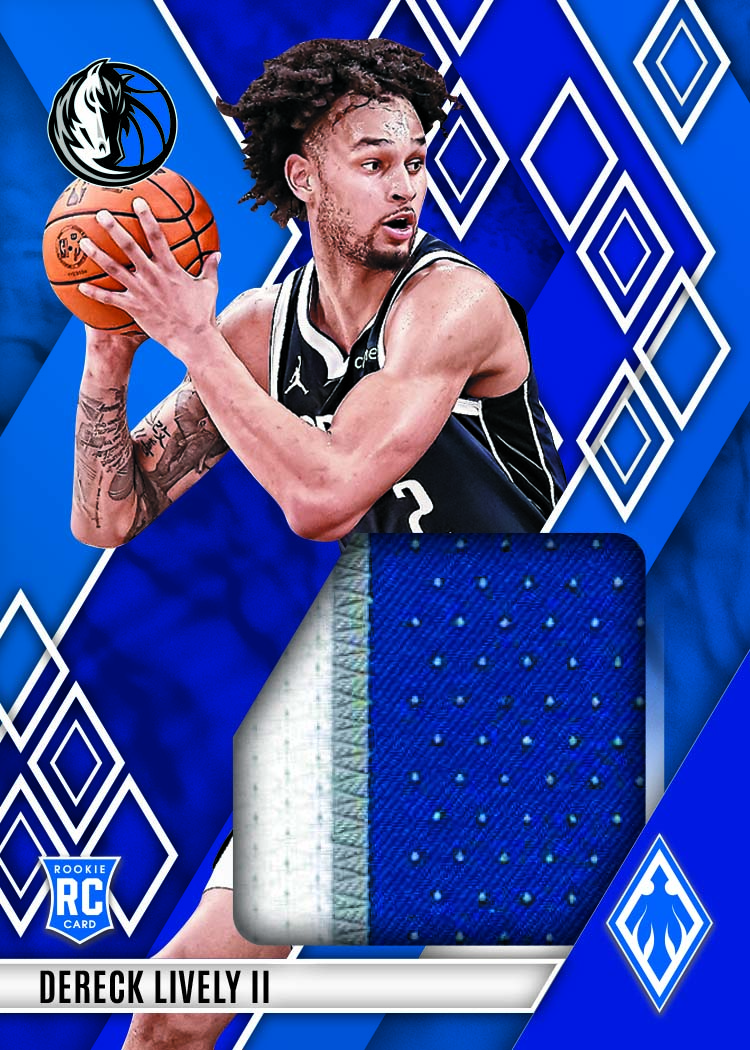 23-24 NBA select Dereck lively 色濃く Ⅱ RC auto