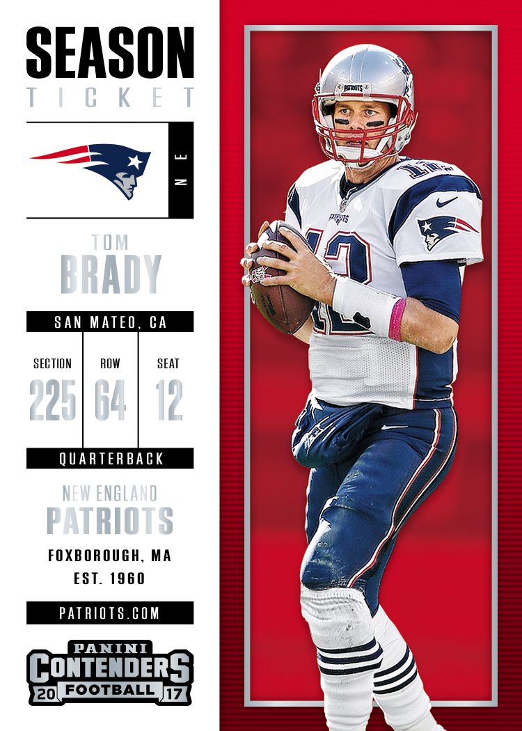Product thumbnail image 10 of 1st Off The Line 2017 Panini Contenders Football Trading Cards