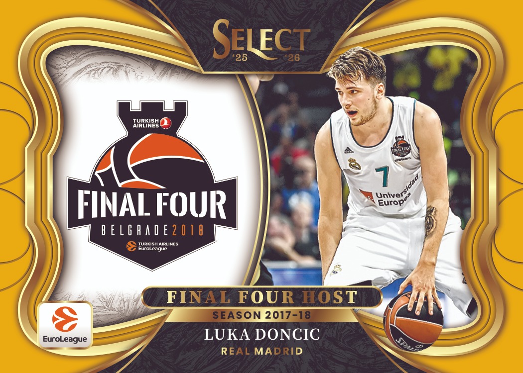 Product image 2 for - 2025-26 Panini Select Euroleague Trading Card Box (Hobby)