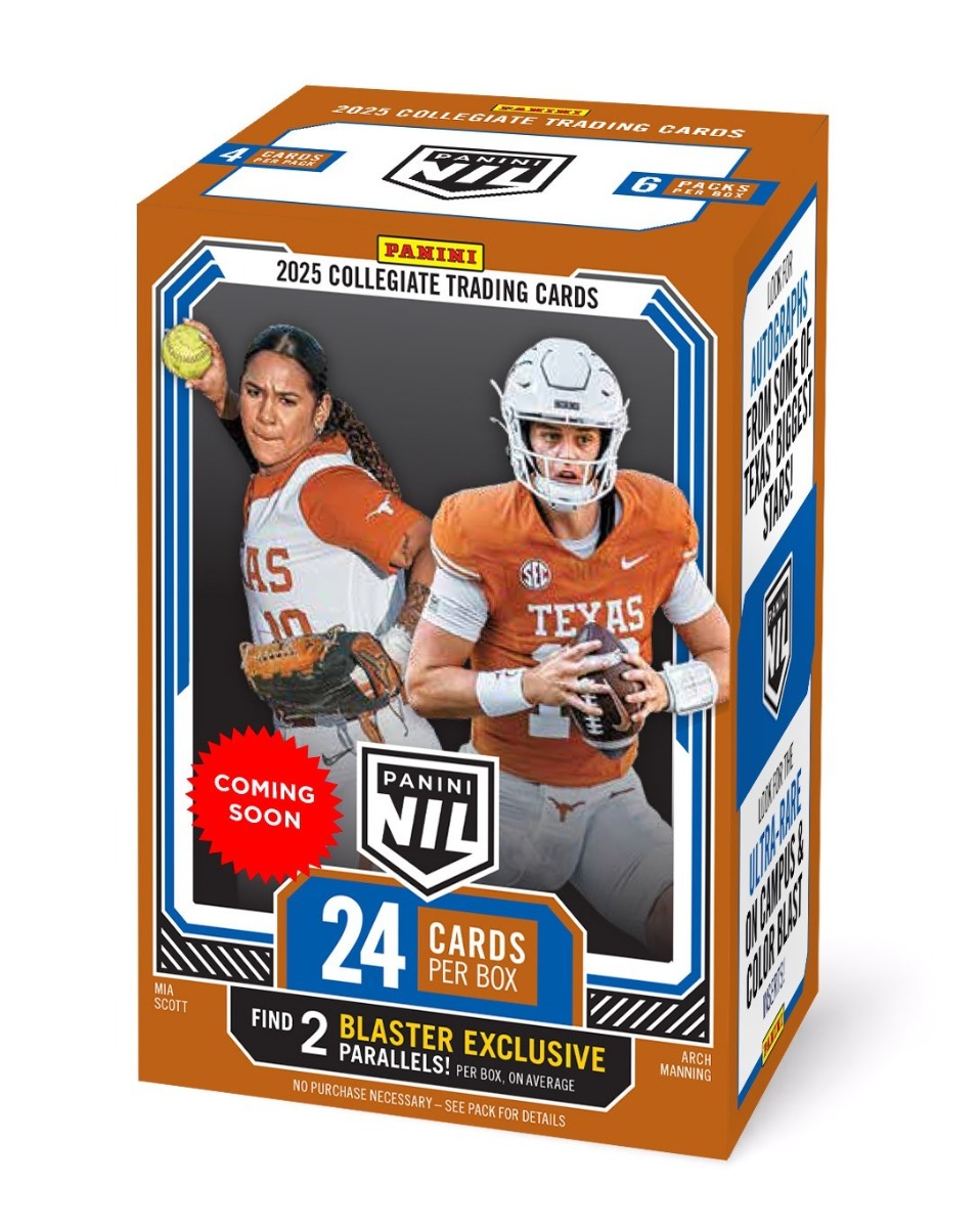 Product image 1 for - 2025 Panini University of Texas NIL Trading Card Box (Blaster)