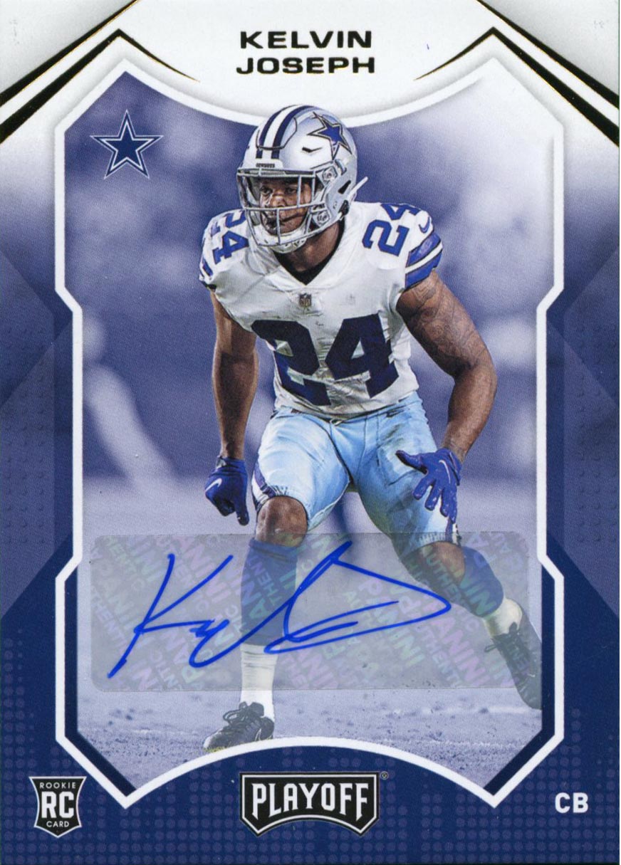 2021 Prizm Rookies Prizm Silver #385 Kelvin Joseph Dallas Cowboys