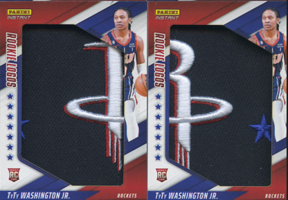 TyTy Washington Jr. - 2022-23 Panini NBA Instant Rookie Logos