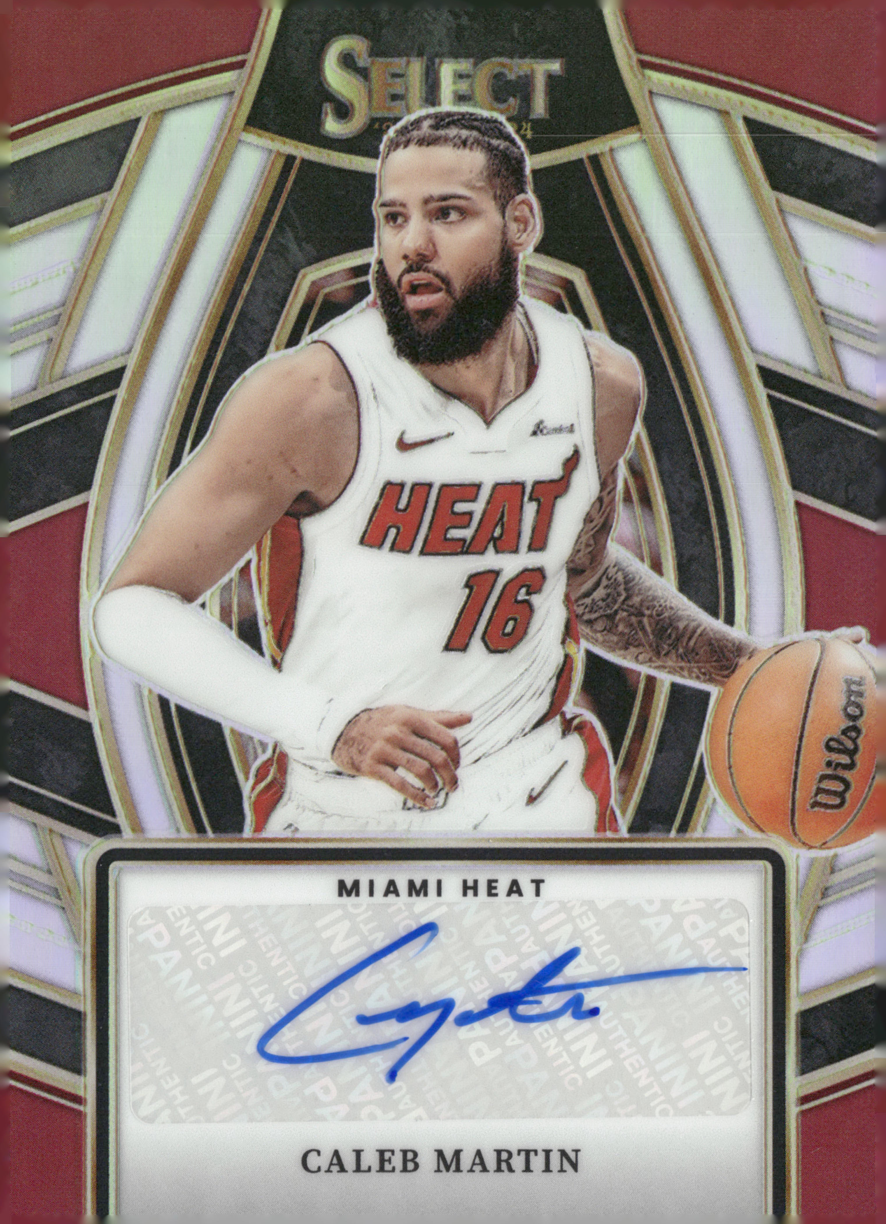 Caleb Martin 2020-21 Panini Prizm Penmanship Rookie Auto RC