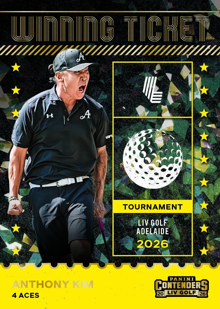 Product thumbnail image 5 of 1st off the Line 2026 Panini Contenders LIV Golf Trading Card Box