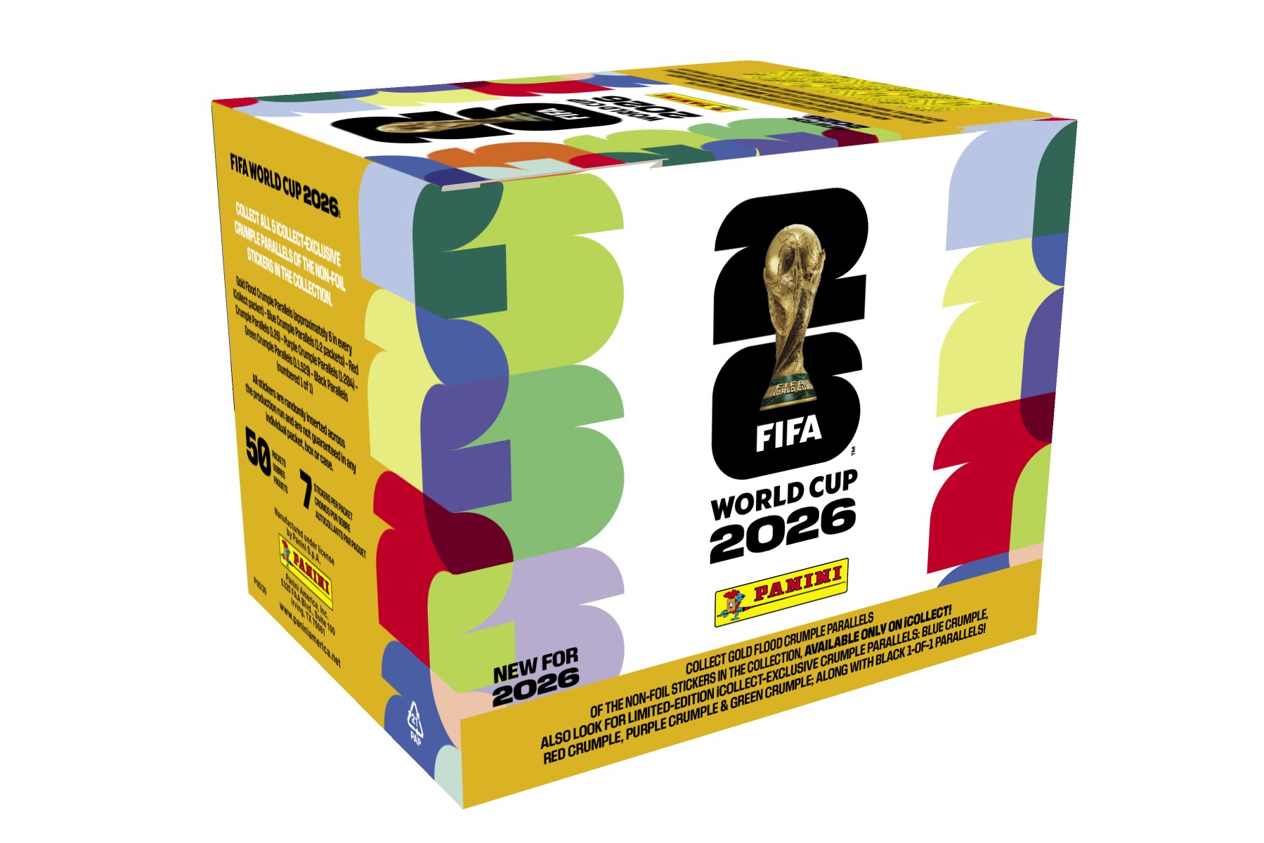 FIFA World Cup 2026 Official Sticker Collection 50 Pack FIFA World Cup 2026 Official Sticker Collection 50 Pack